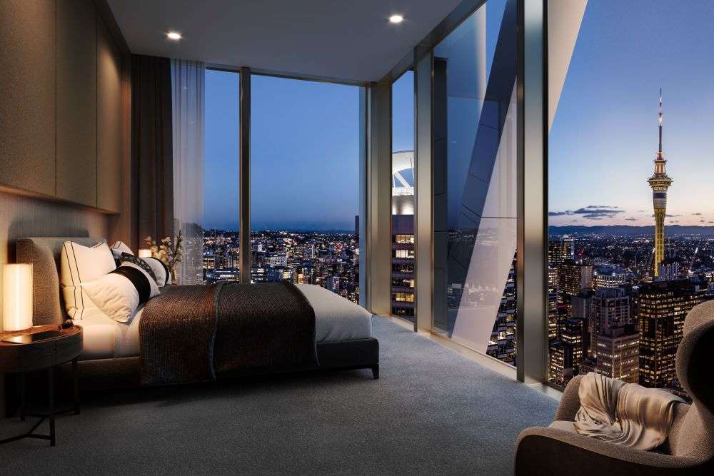 Seascape is the country’s tallest residential tower and its extraordinary design has been recognised with a Global Structure Award of Excellence, a first for a New Zealand building.