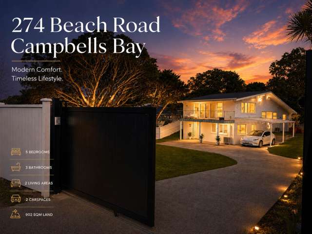 Rare - beach, extended family and school zone ...