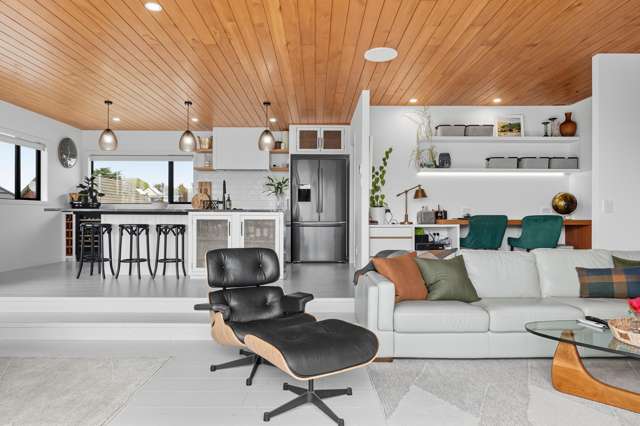 Modern elegance meets panoramic water views