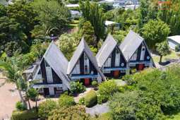 98-year-old landlord with heart of gold selling his collection of A-frame homes