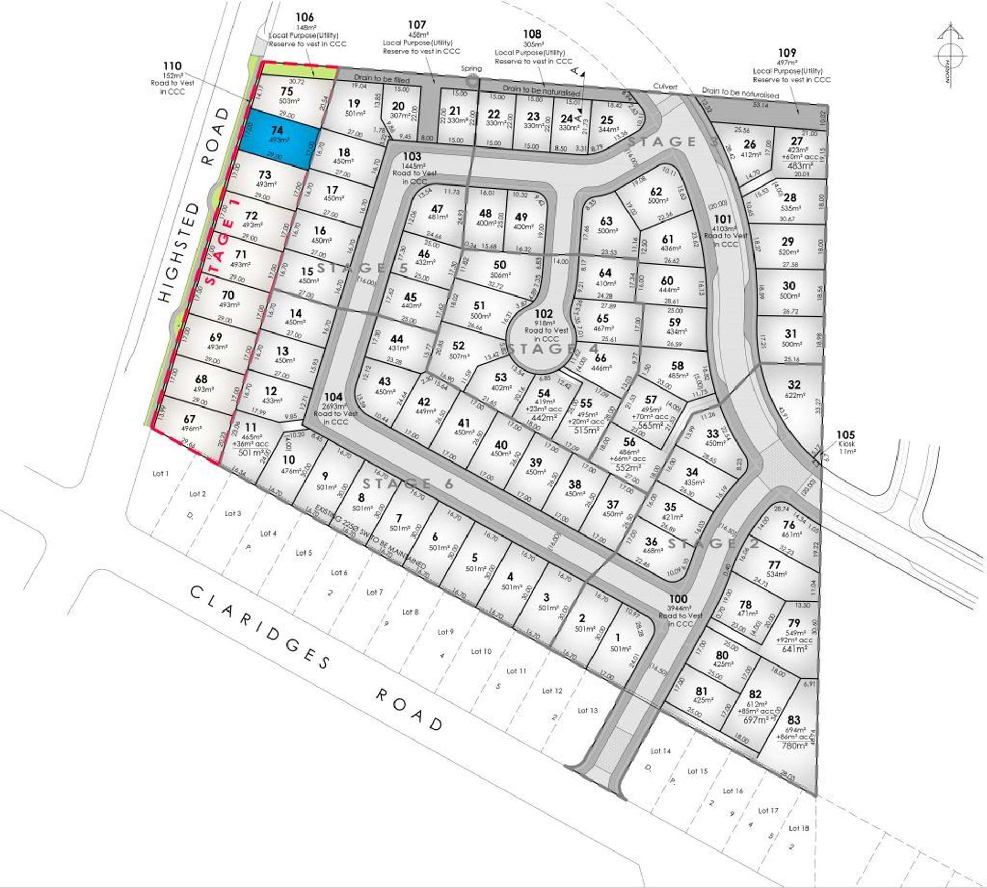 Lot 74/232 Highsted Road Harewood_0