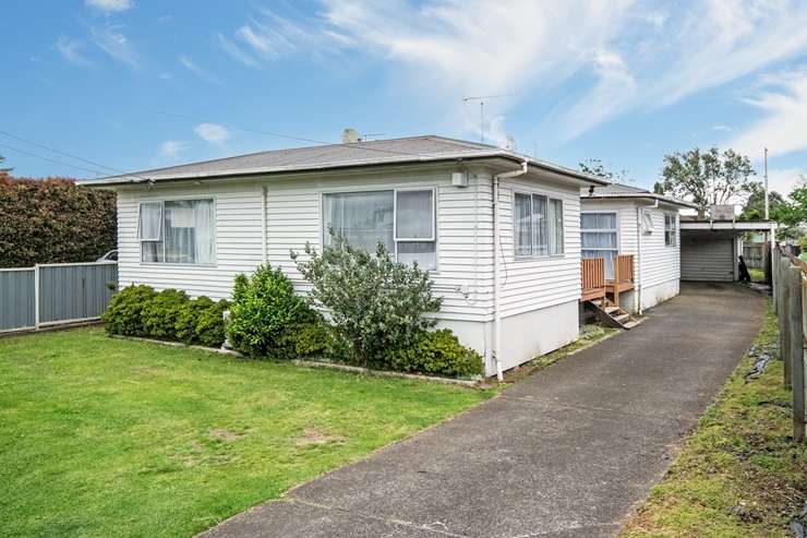 Up for grabs and already attracting buyer attention is a four-bedroom home at 2/37 Nile Road, in Milford, Auckland. Photo / Supplied