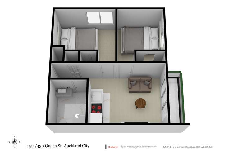 1514/430 Queen Street Auckland Central_18