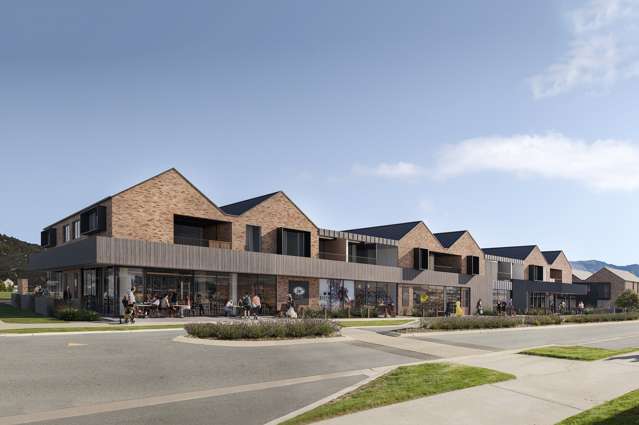 New-build commercial units in Wanaka suburb