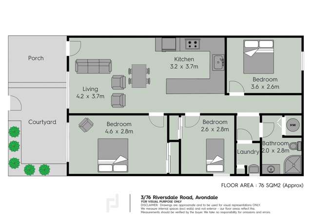 3/76 Riversdale Road Avondale_1