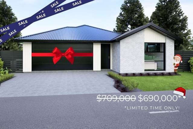 LIMITED OFFER - Wrap up the year with a new home!