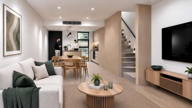 Contemporary 2-Bedroom Living