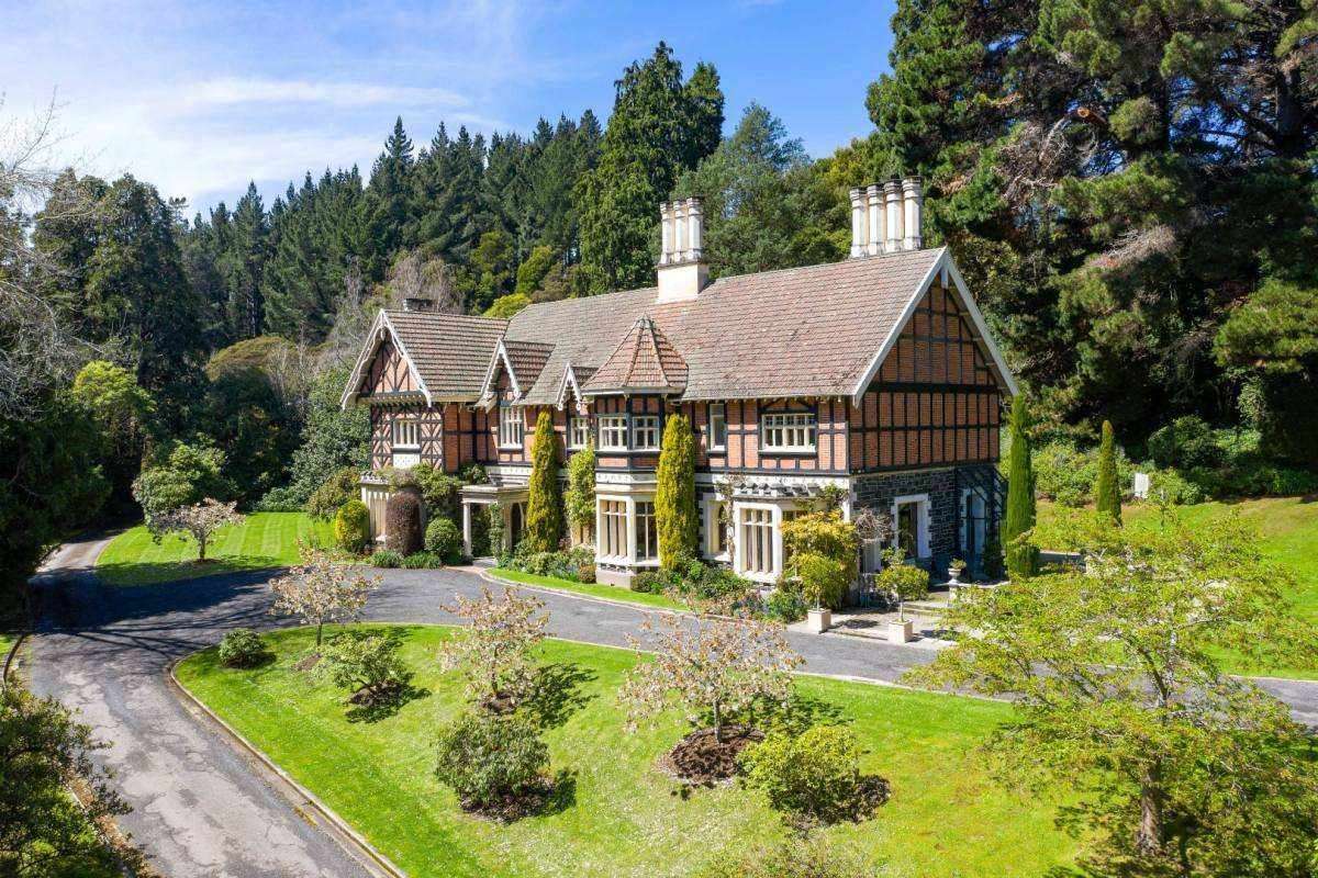 The five-bedroom period home at 101 Gladstone Road South, in East Taieri, Dunedin, has been sympathetically upgraded. Photo / Supplied