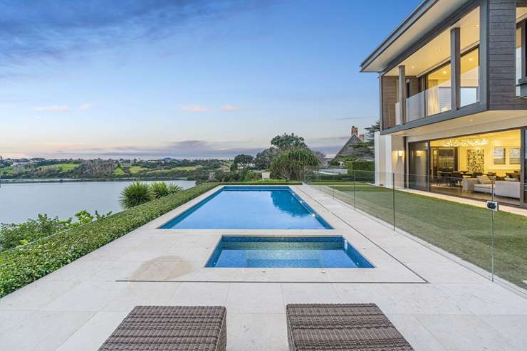 The luxury pad on Auckland's Lucerne Road was snapped up in October along with the section immediately behind it. Photo / Supplied