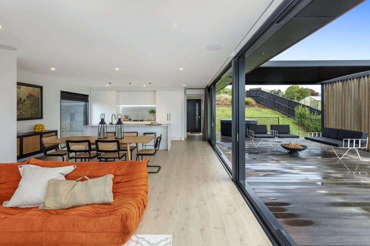 A three-bedroom home on Selleck Street, in Mount Pleasant, sold under the hammer for <img.485m last week. Photo / Supplied