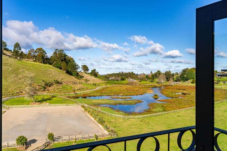 A luxury home at 160 Millington Road, in Maunu, Whangārei, has hit the market two-and-a-half years after it was built. Photo / Supplied