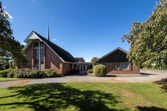 Prime corner site with high profile-Church & hall