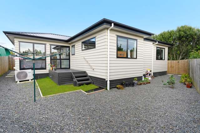## Modern, Near-New Standalone Living!