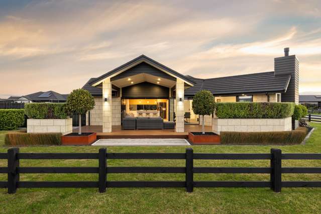 Elegance with views, and triple car garaging!