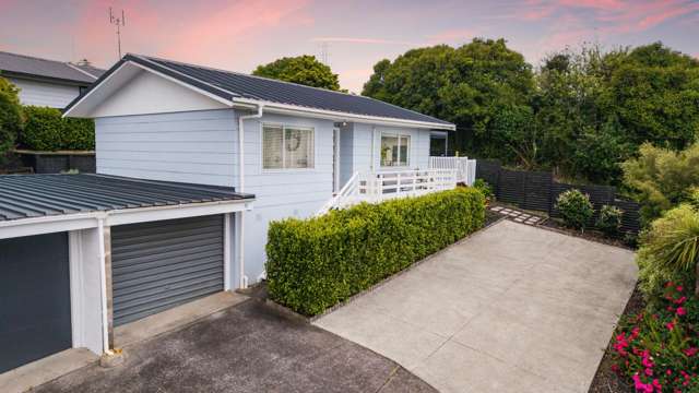 Outlook Out Front. Private Decks + Spa Out Back.
