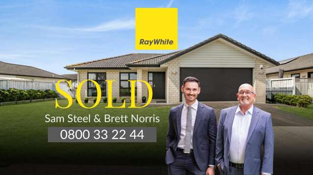 Sold with Sam Steel and Brett Norris!